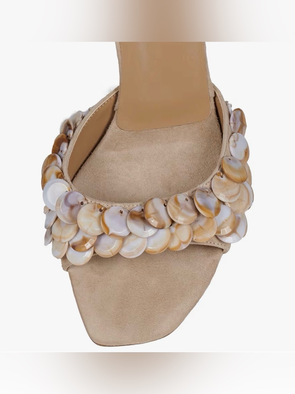 NWOT or box Beige Slip on mule size 9 - Picture 3 of 4